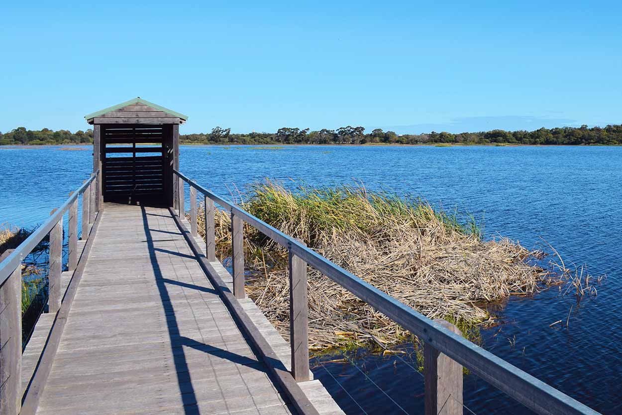 North and Bibra Lakes of Beeliar Regional Park, Perth, Australia