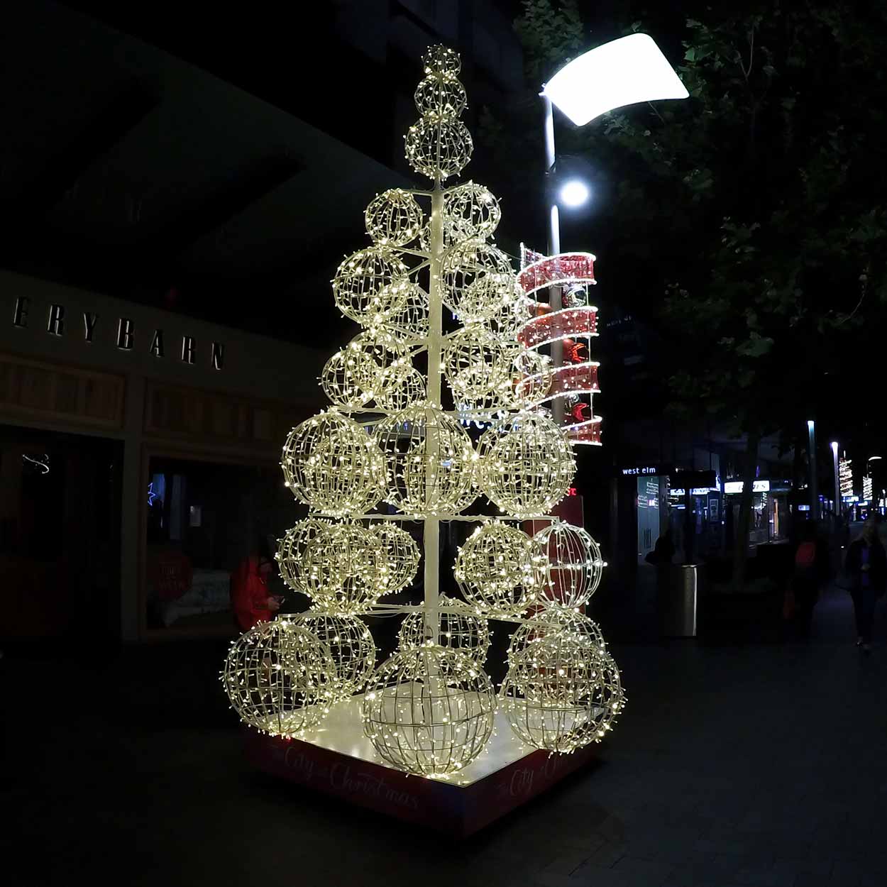 Light Up Christmas, Hay Street Mall, Perth, Western Australia