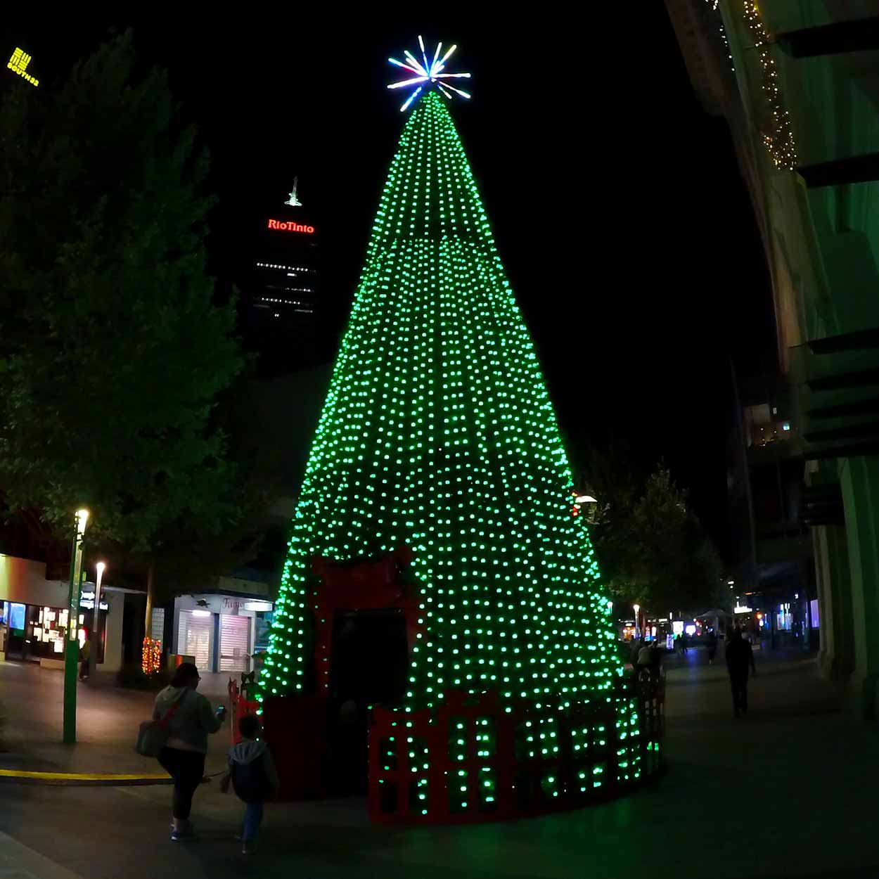 City of Perth Christmas Tree, Murray Street Mall, Perth, Western Australia