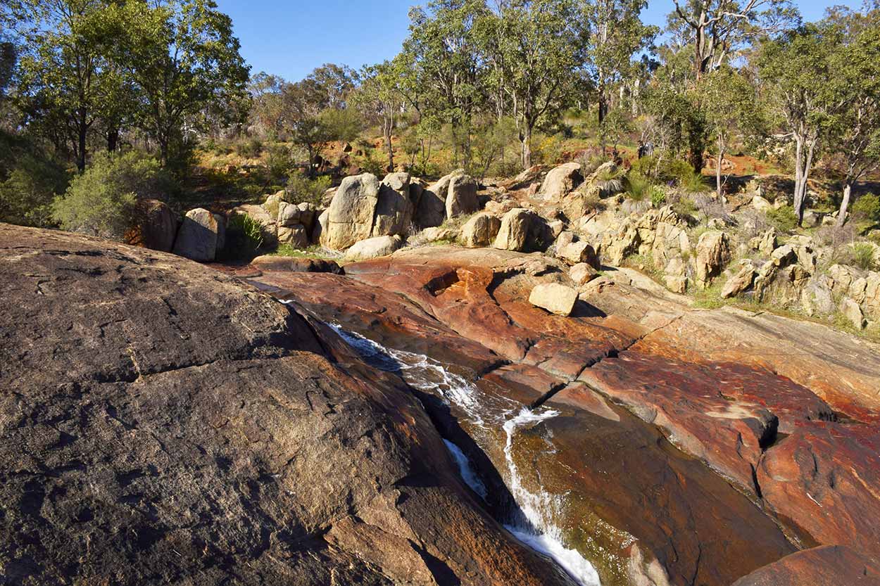 National Park Falls, Eagle View Walk Trail, John Forrest National Park, Perth, Western Australia