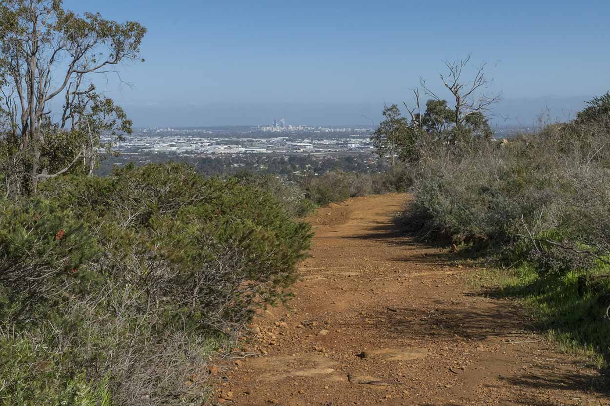 Views from the the Palm Terrace Walk,Mundy Regional Park, Perth, Western Australia