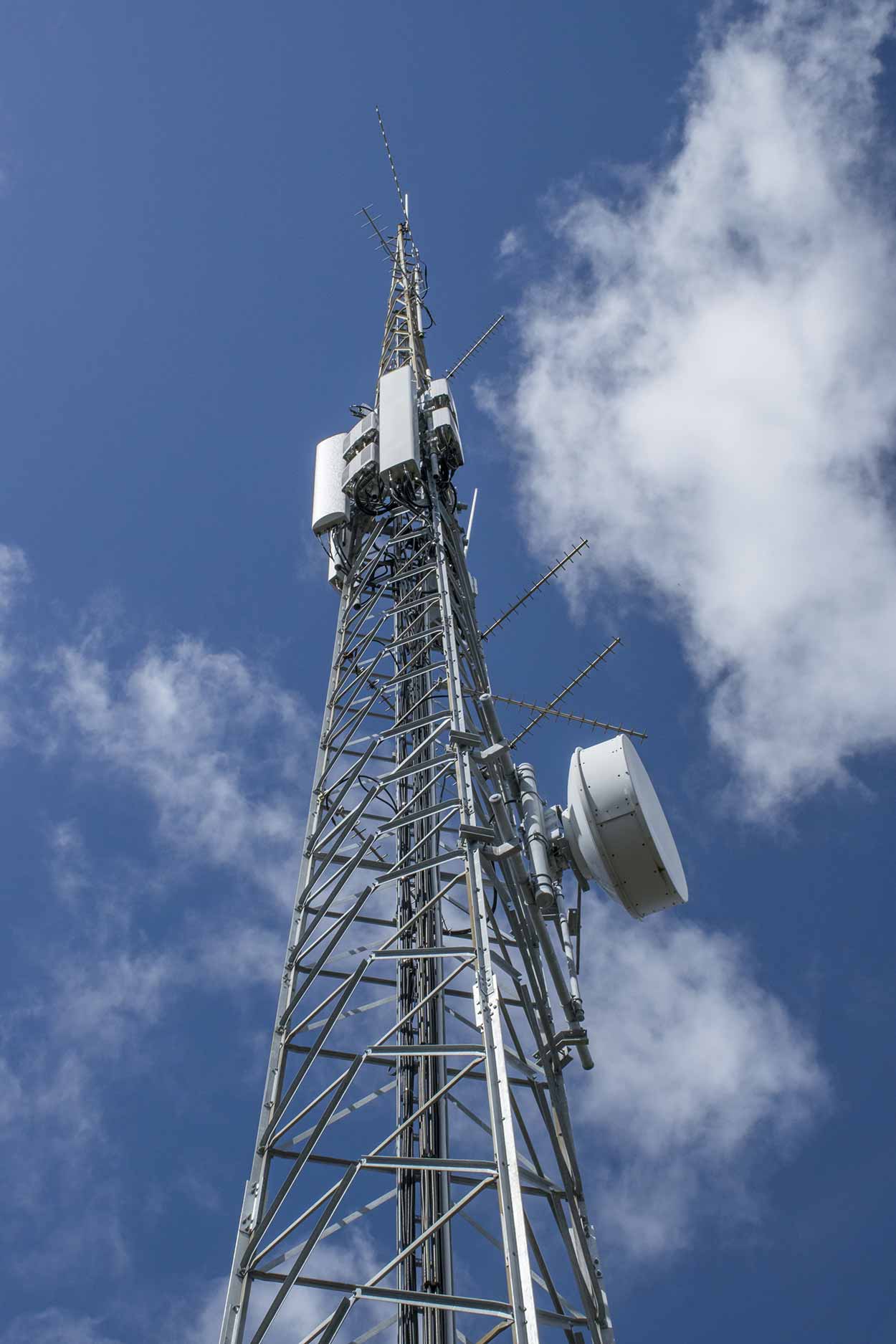 Communications tower on the Palm Terrace Walk, Mundy Regional Park, Perth, Western Australia