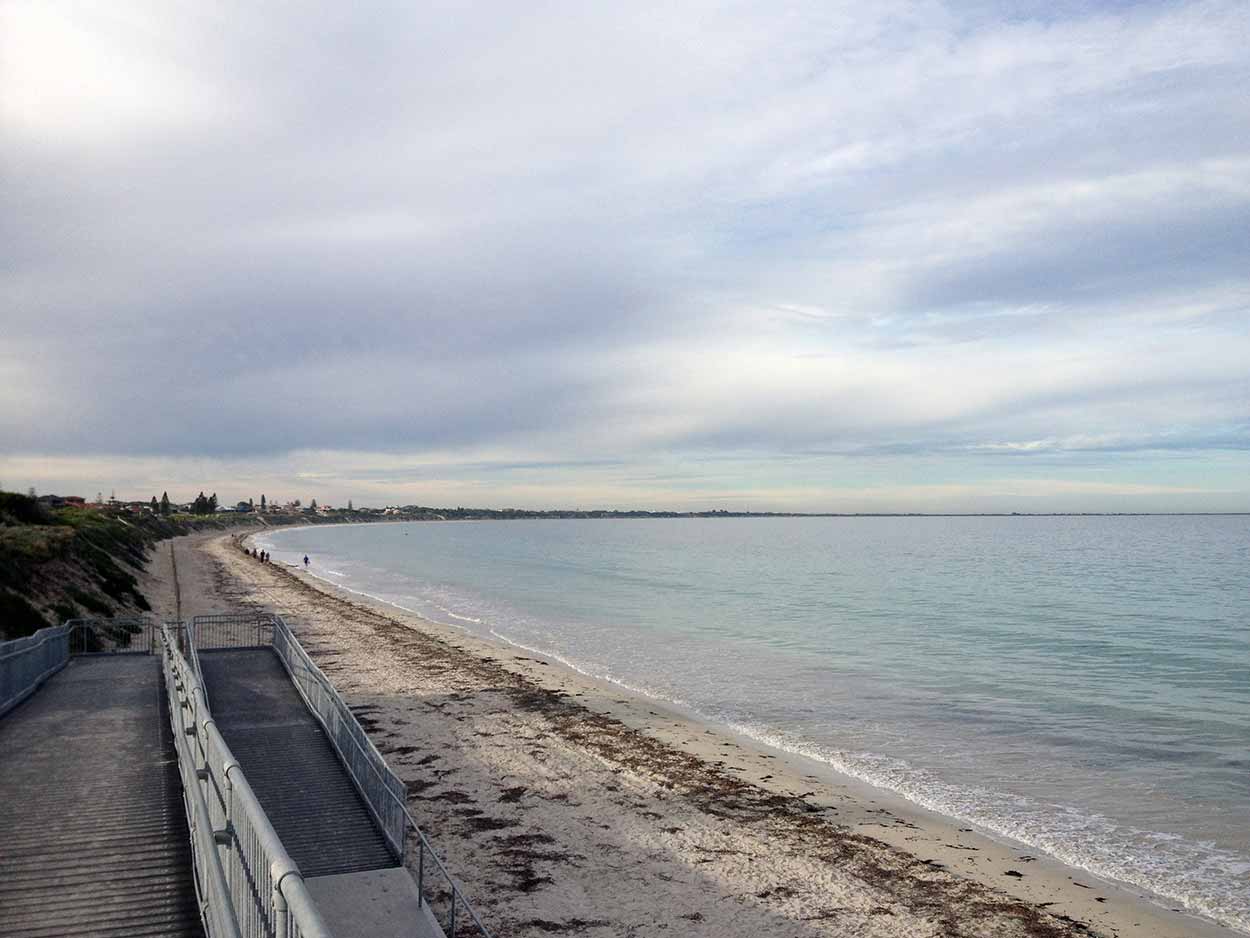 Access to the beach and Warnbro Sound, Perth, Western Australia