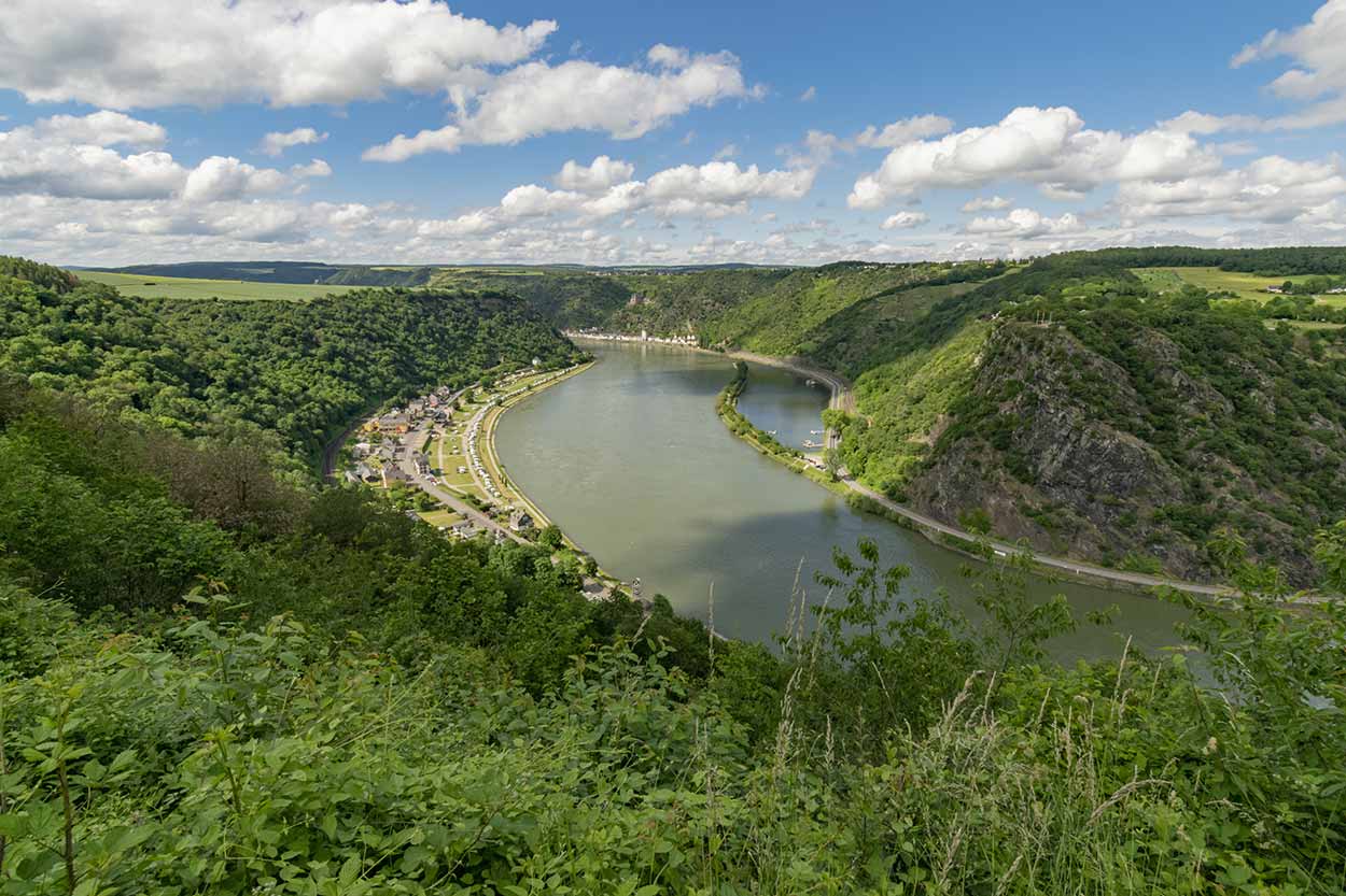 Hiking the RheinBurgenWeg from Oberwesel to Sankt Goar, Middle Rhine ...
