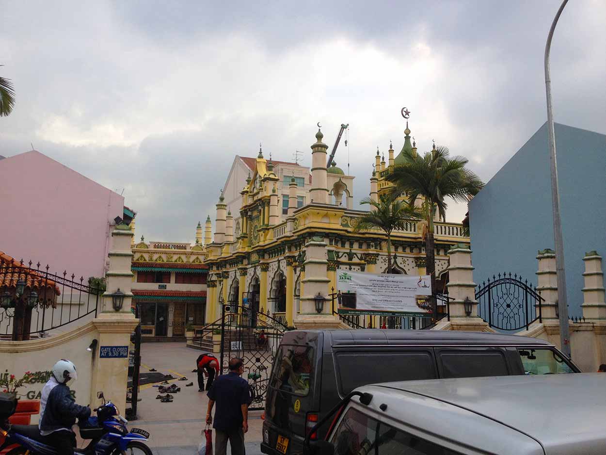 Abdul Gaffoor Mosque on Dunlop Street, Little India, Singapore