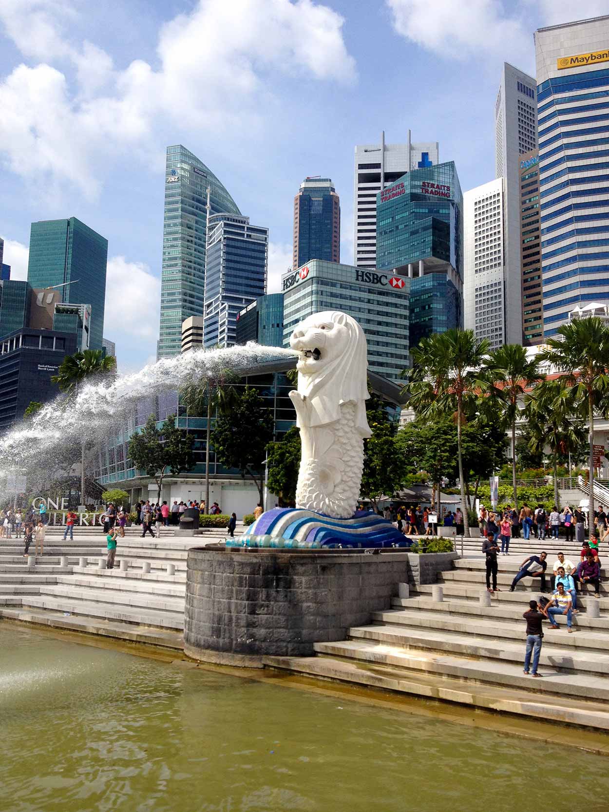 Merlion on Marina Bay, Singapore