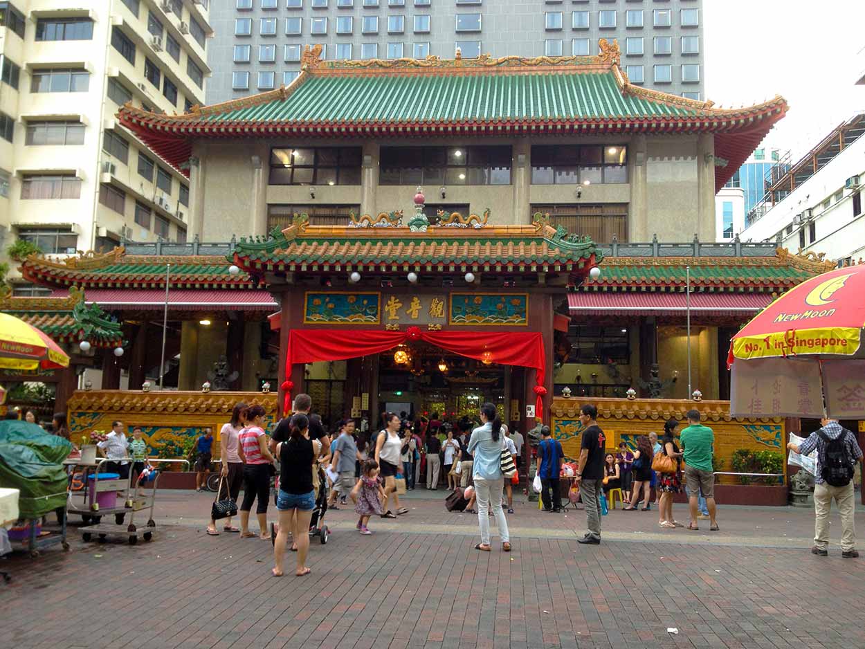 Kwan Im Thong Hood Cho Temple on Waterloo Street, Singapore